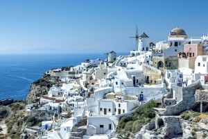 An image of a nice Santorini view